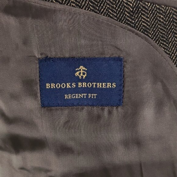 Brooks Brothers Regent Fit Herringbone Sport Coat 42S - Picture 11 of 13